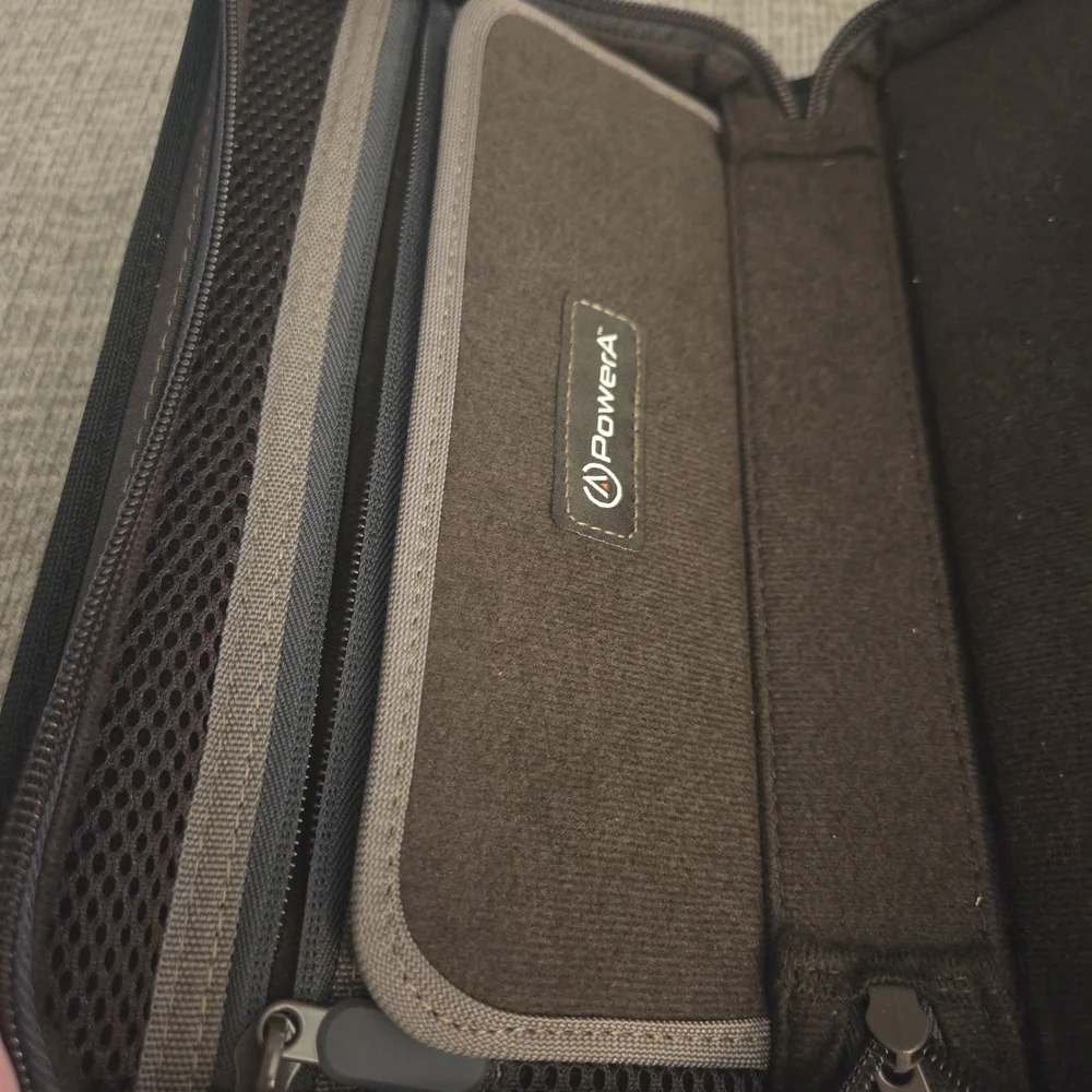 Nintendo Switch Black and Gray Carrying Case